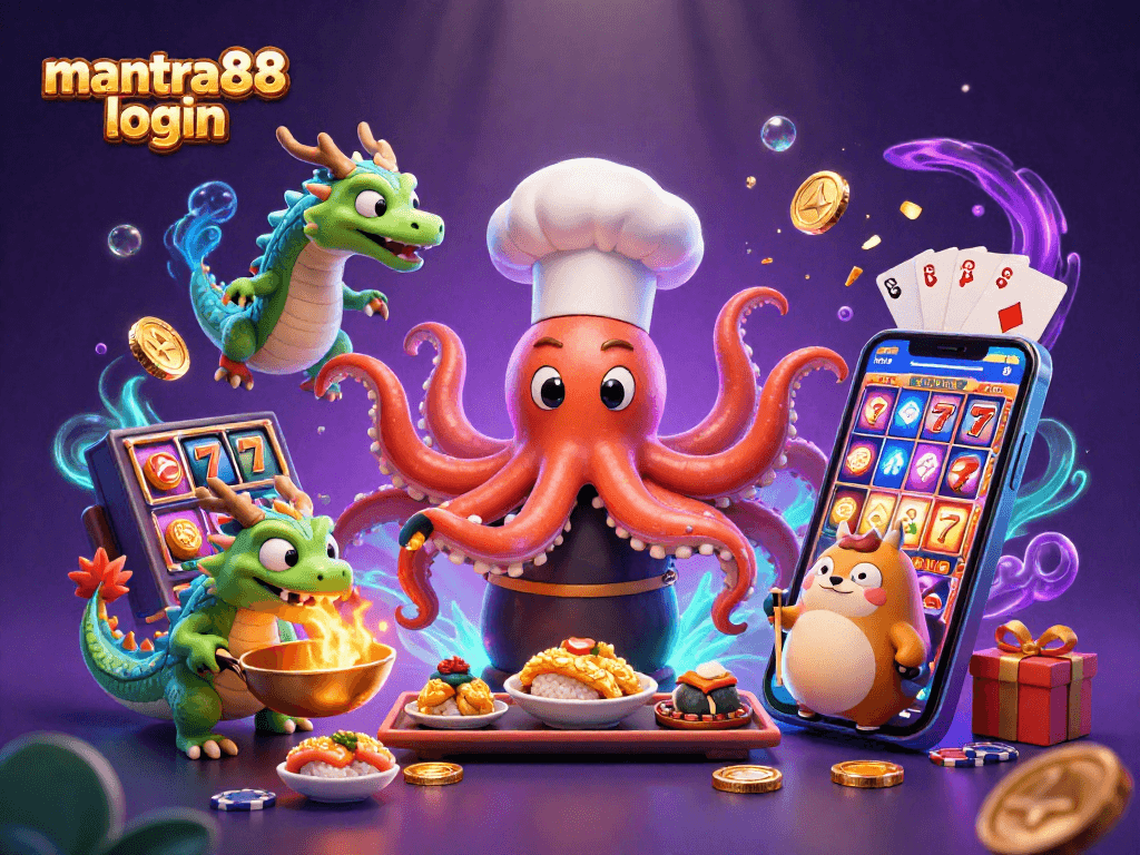 Experience mantra88 login with exciting slots and gameplay in a vibrant digital scene.