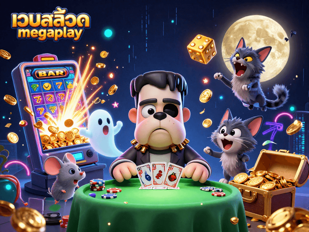 เล่นสล็อตออนไลน์ที่เว็บสล็อต megaplay พร้อมสนุกกับเกมยิงปลาฟรี