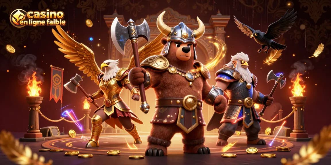 Le casino en ligne fiable offre des opportunités de gains avec des personnages de combat dynamiques et pleins d'action.