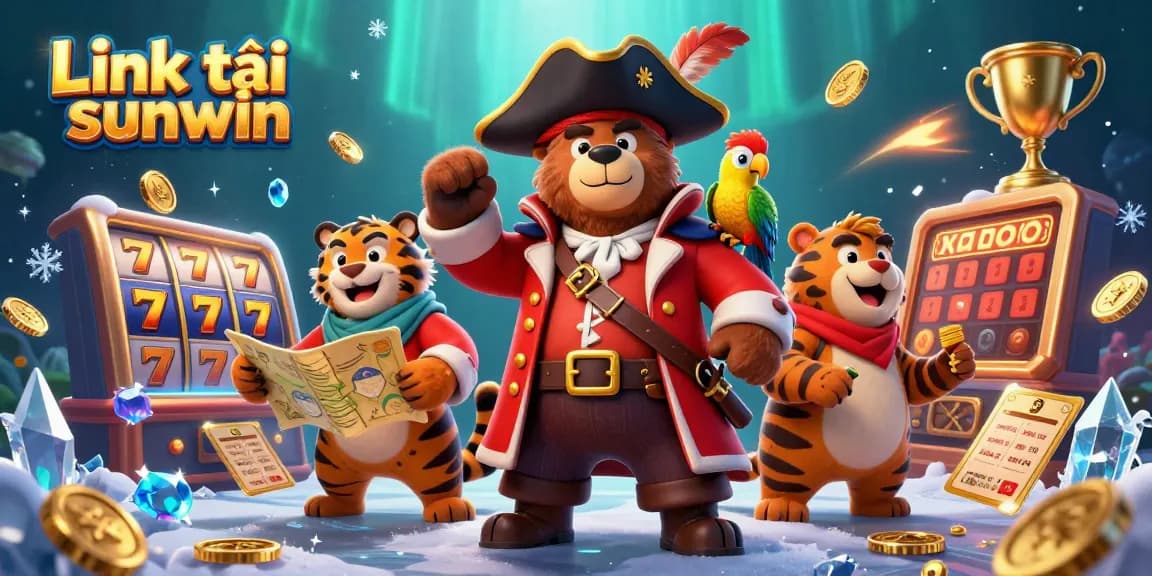 Engage with thrilling gameplay featuring Link tải sunwin in an enchanting 3D casino scene