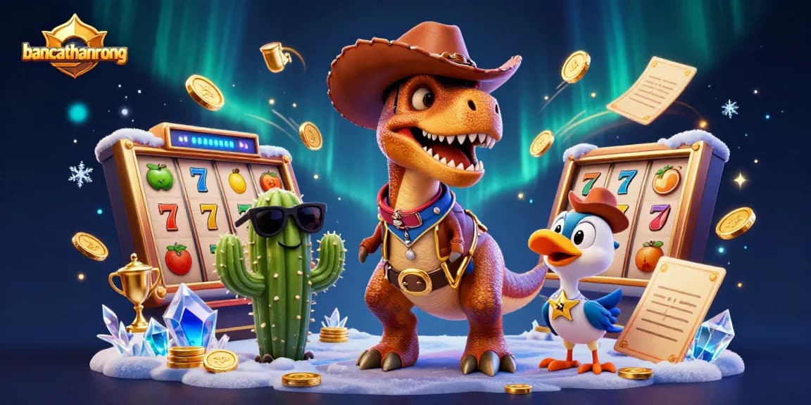 Join the fun at bancathanrong with a thrilling 3D illustration of casino excitement!