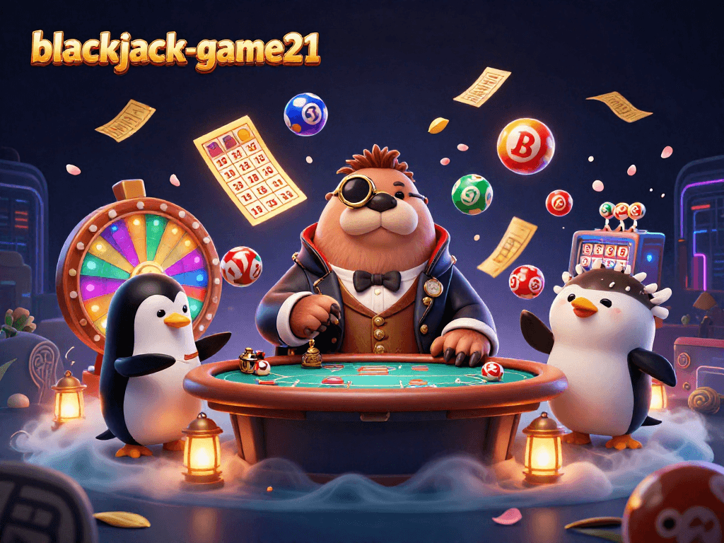 Engage in thrilling blackjack-game21 action at an underwater poker table with vibrant visuals.