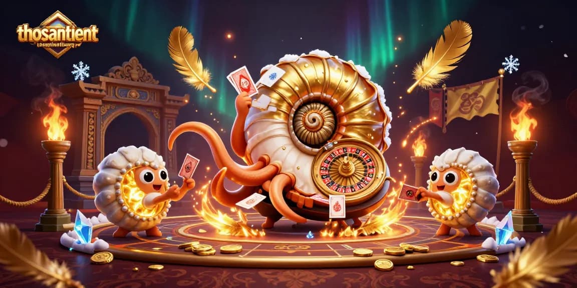 Experience the thrill of thosantienthuong with a vibrant 3D casino scene capturing excitement and strategy.