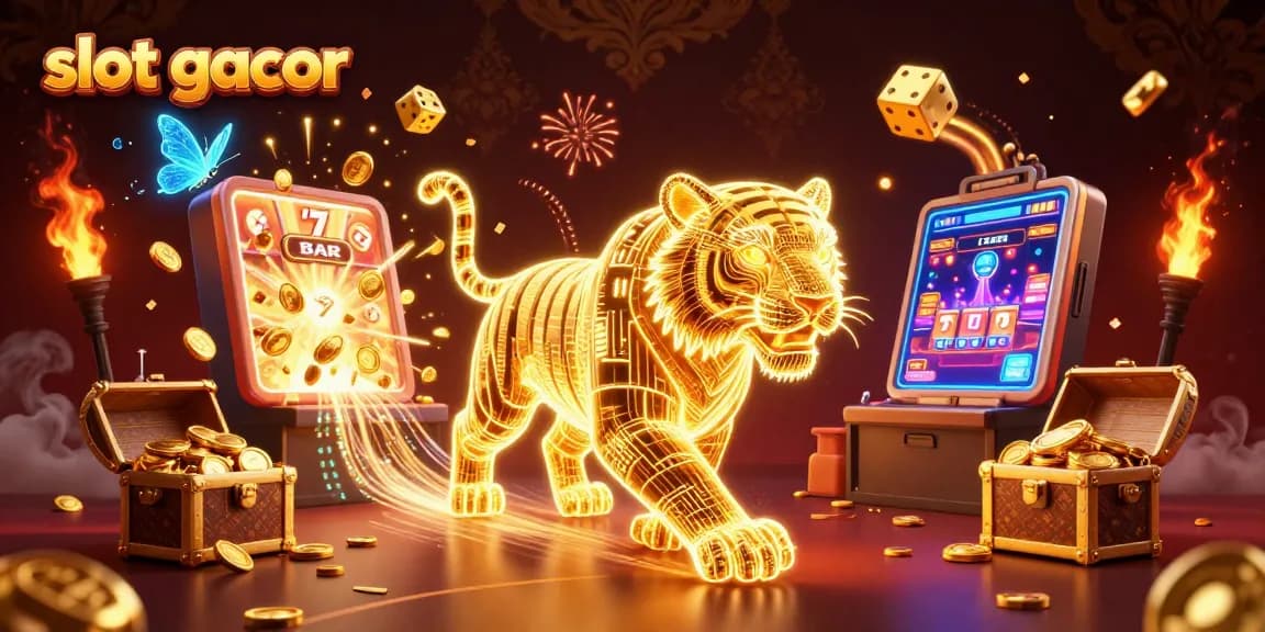 Experience thrilling action with the slot gacor jackpot, featuring dynamic casino elements and vibrant characters.