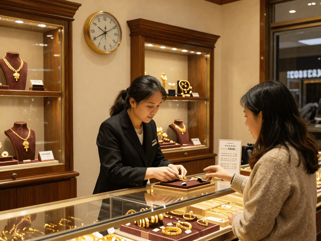 Mantra88 login feature showcased in a legitimate gold shop scene with elegant jewelry displays.