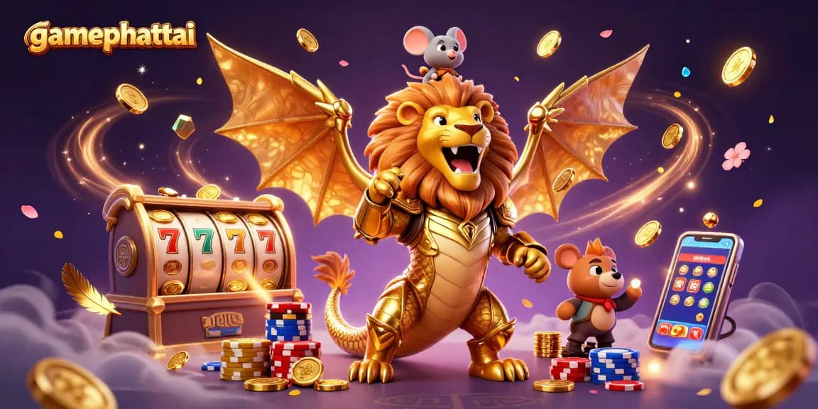 Spin and win big with gamephattai's vibrant 3D slots, rich visuals, and golden treasures