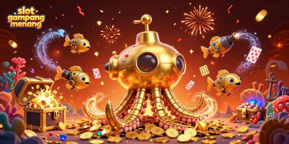 Engage with slot gampang menang as you dive into a vibrant digital treasure world filled with gold coins and playful mechanics.