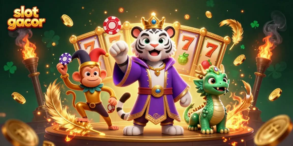 Menangkan slot gacor dengan strategi terbaik dan simbol keberuntungan dalam ilustrasi yang memukau.