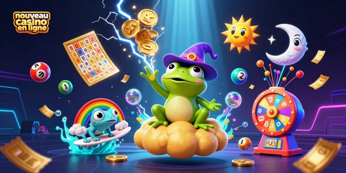 Découvrez le nouveau casino en ligne, un univers de jeux avec de l'argent virtuel et des jackpots scintillants.