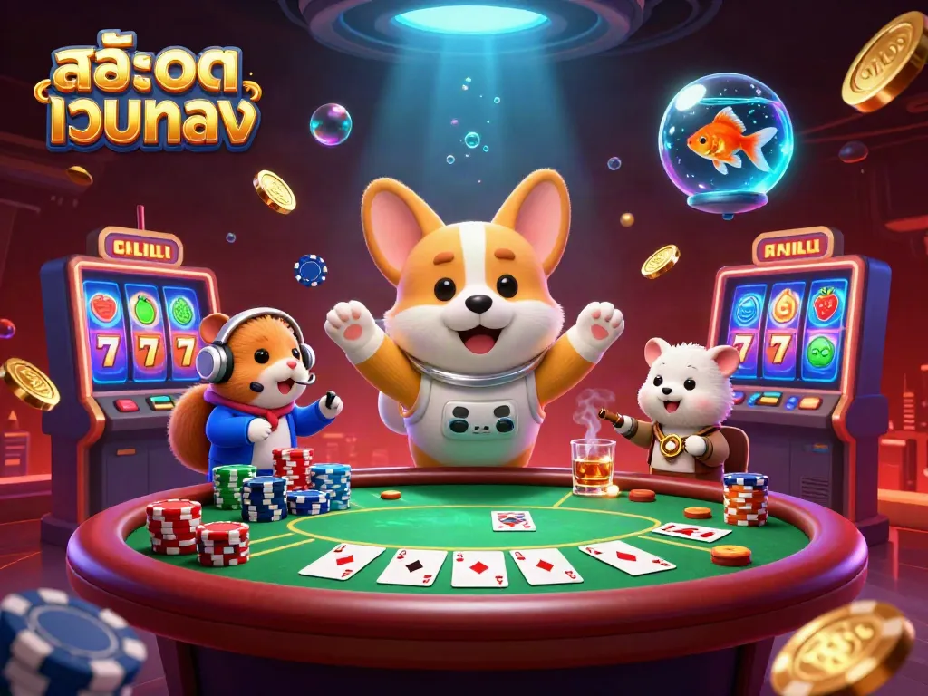 สล็อตเว็บตรง พบกับความสนุกในคาสิโนอวกาศพร้อมการ์ตูนตัวเอกที่น่ารัก