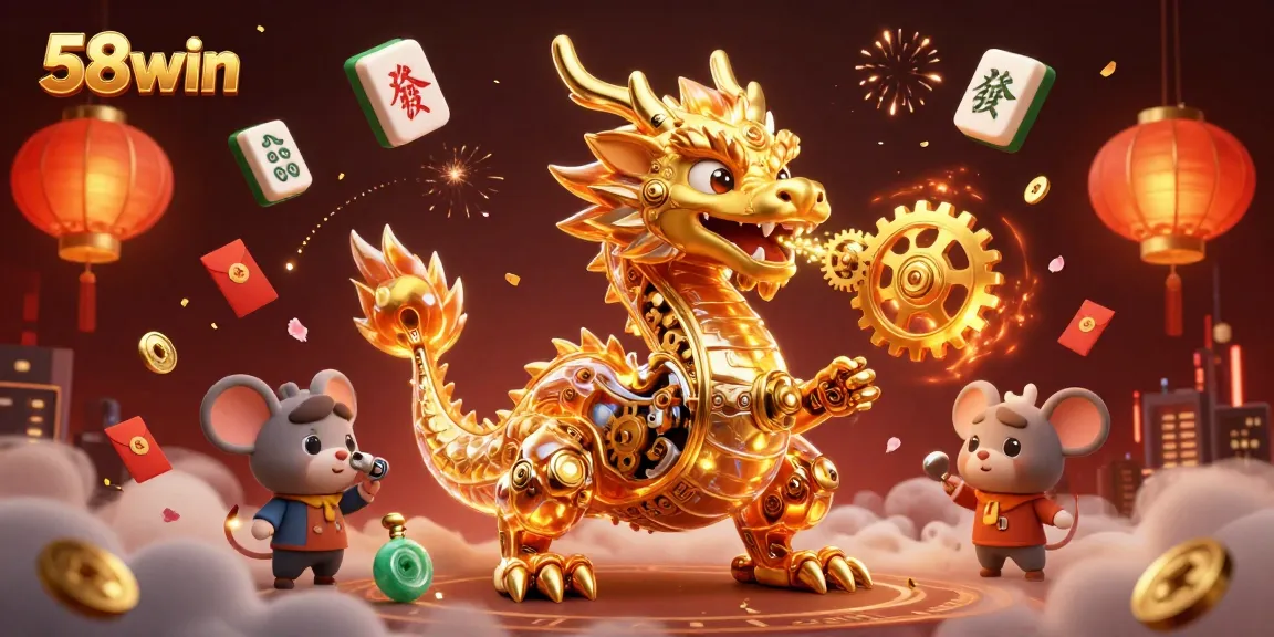 Experience thrilling gameplay at 58win, highlighted by unique characters and vibrant gaming elements.