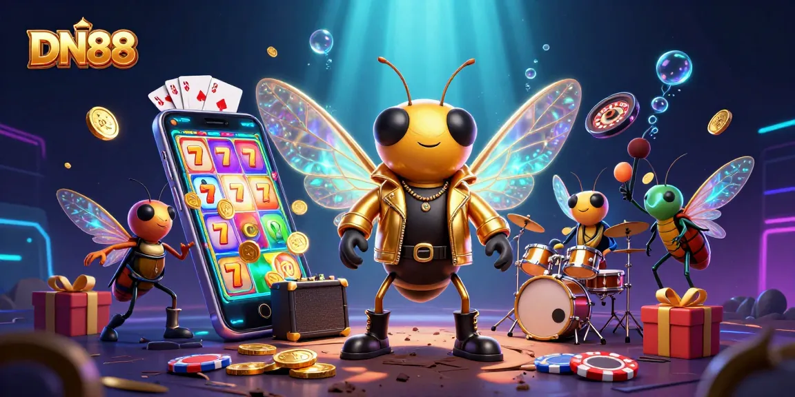 Play thrilling slots at DN88 with vibrant visuals and interactive gaming excitement!
