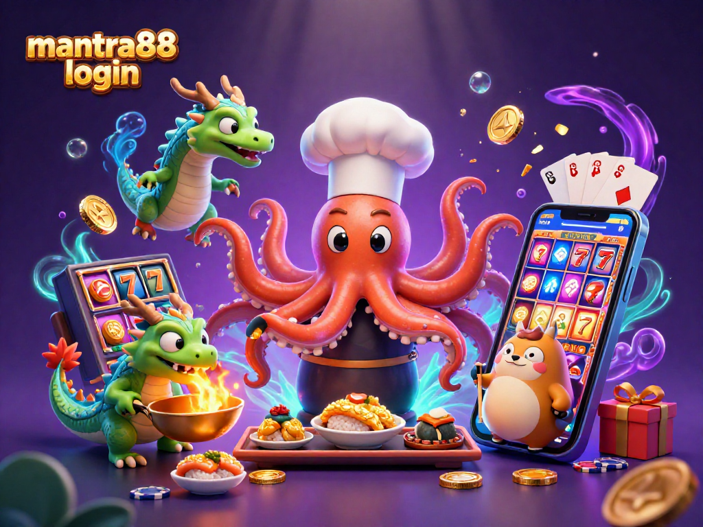 Experience mantra88 login with exciting slots and gameplay in a vibrant digital scene.