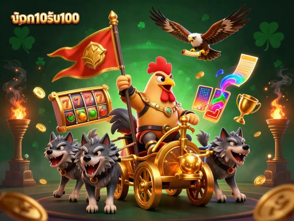 โปรโมชั่น ฝาก10รับ100 ที่ดีที่สุดในการเล่นเกมคาสิโนออนไลน์