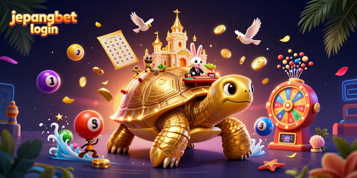 Win with jepangbet login in an energetic casino scene filled with vibrant games and characters.