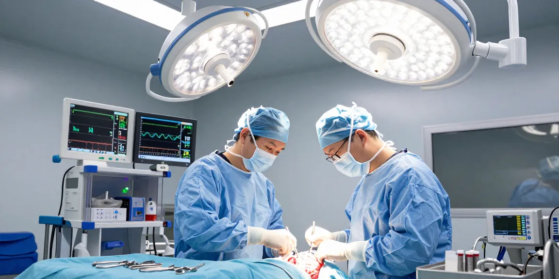 Beyin ameliyatı in action, showcasing a neurosurgeon performing a critical procedure in a sterile operating room.