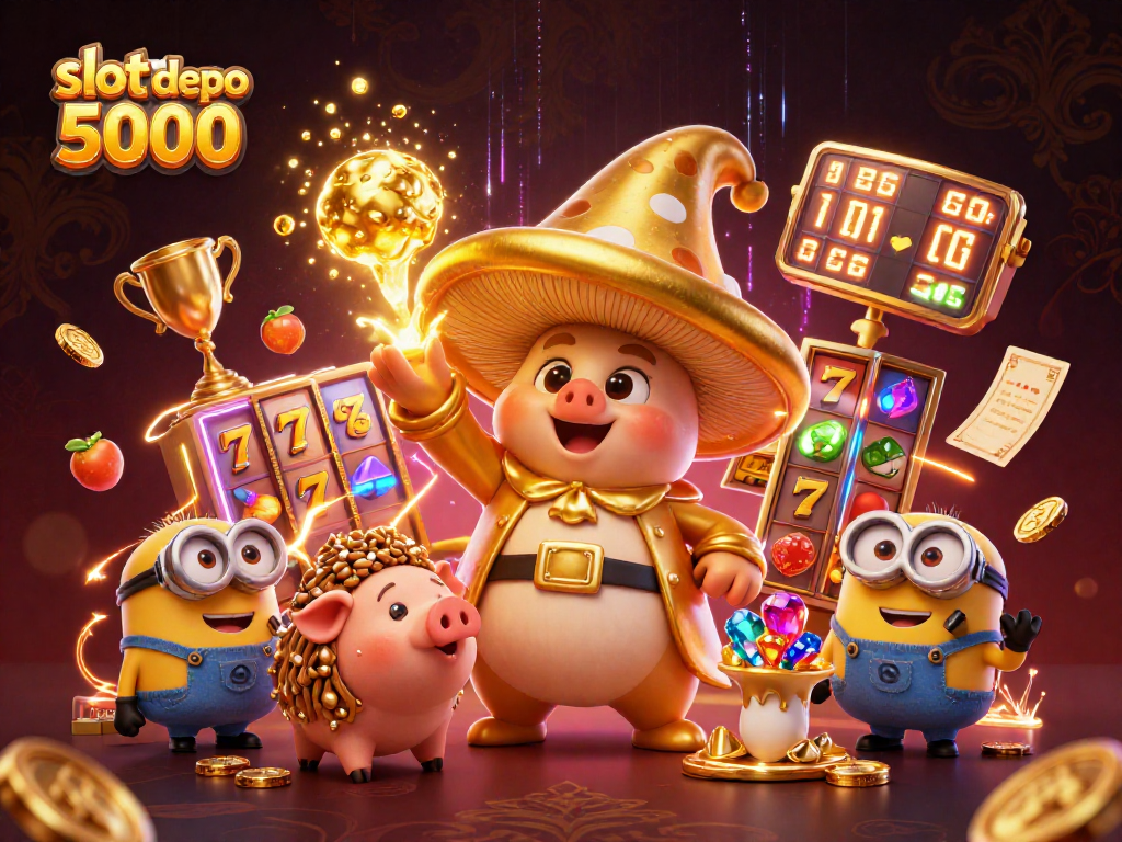 Engage with slot depo 5000 and discover a dazzling world of vibrant 3D casino magic!