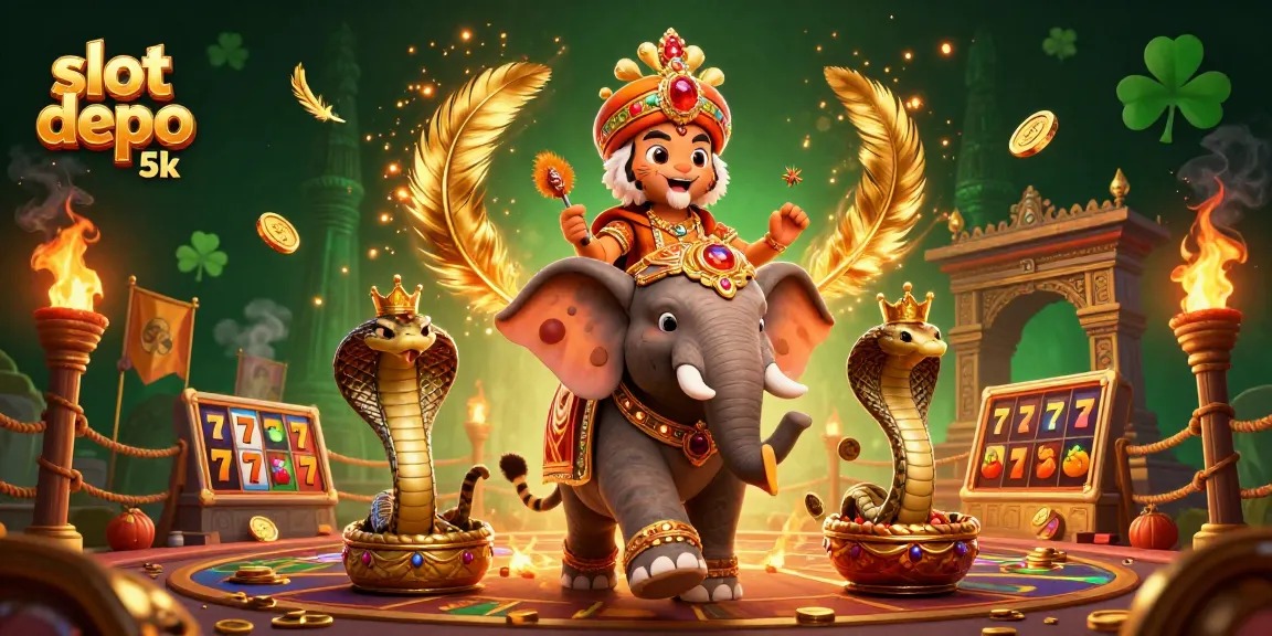 Menangkan slot depo 5k dengan deposit minimal 5000 dan fitur menarik yang membuat permainan semakin seru