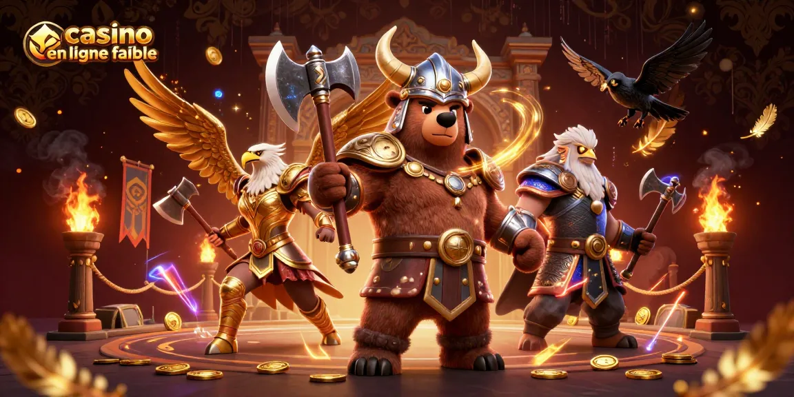 Le casino en ligne fiable offre des opportunités de gains avec des personnages de combat dynamiques et pleins d'action.