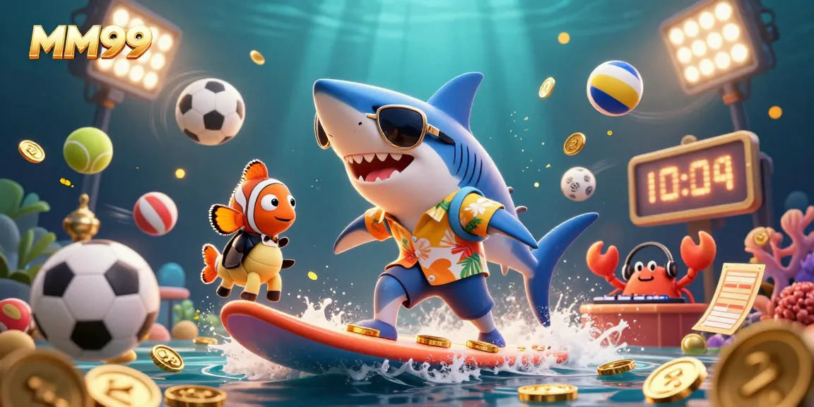 Join the excitement at MM99 with an energetic scene of gamers celebrating big wins!