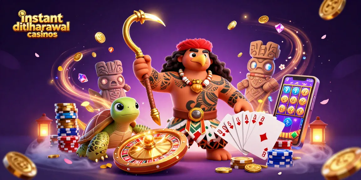 Experience instant withdrawal casinos with dynamic games, vibrant characters, and engaging animations