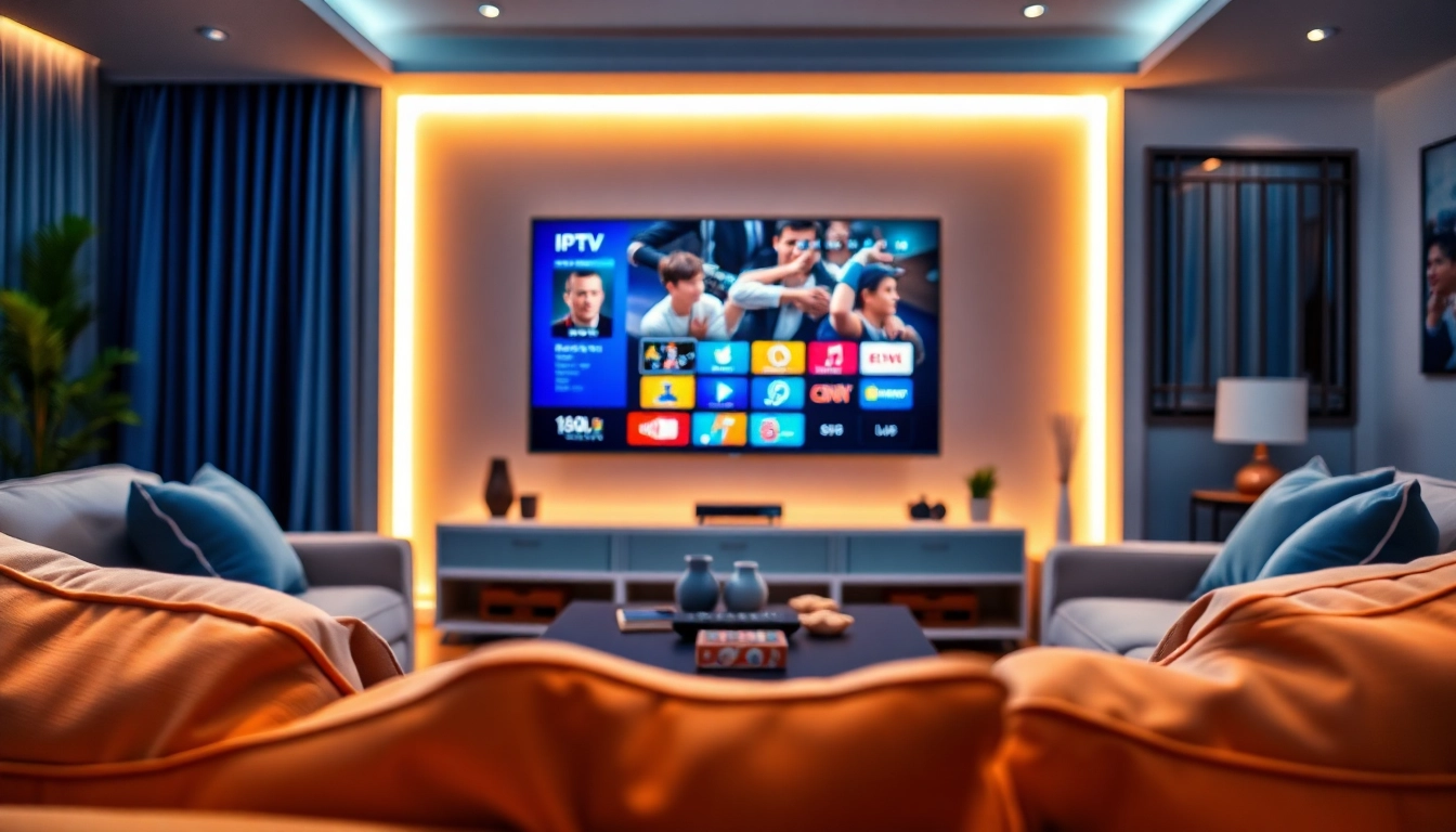 Experience seamless streaming with free trial iptv in a cozy entertainment environment.