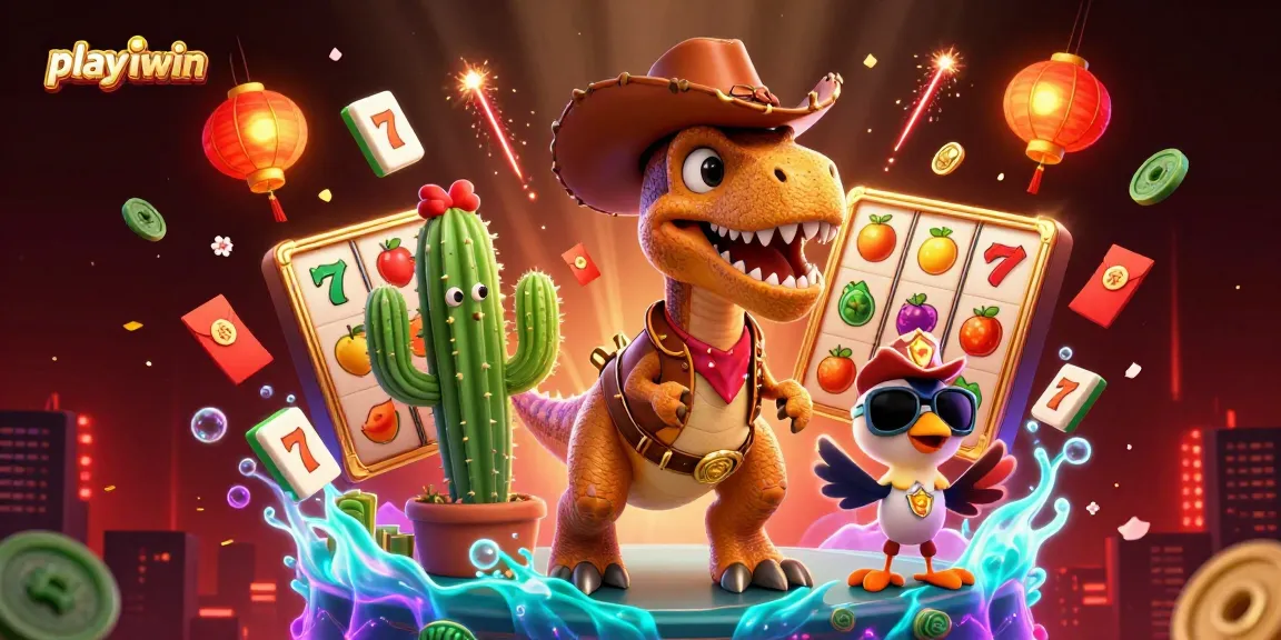 Engage in the fun of play iwin as a T-Rex, cactus, and roadrunner celebrate slots with dynamic casino elements.