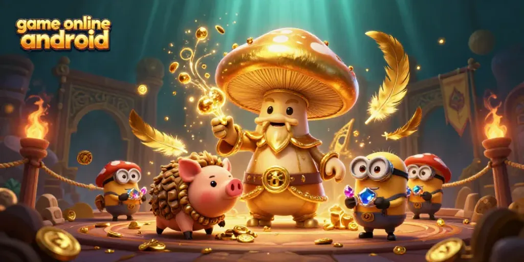 Experience thrilling gameplay with the game online android in a vibrant, magical casino environment.