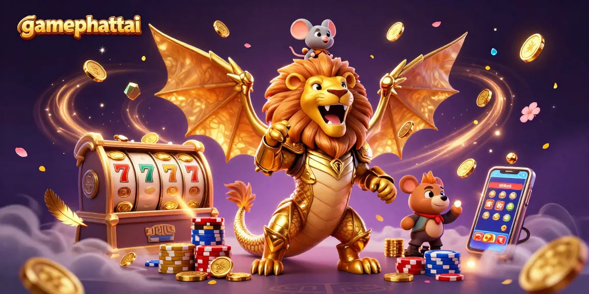 Spin and win big with gamephattai's vibrant 3D slots, rich visuals, and golden treasures