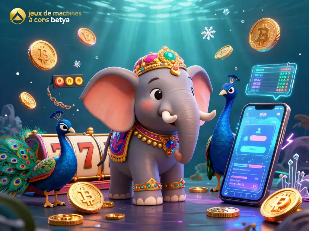 Engage with classic jeux de machines à sous betya in an ultra-detailed 3D casino scene.