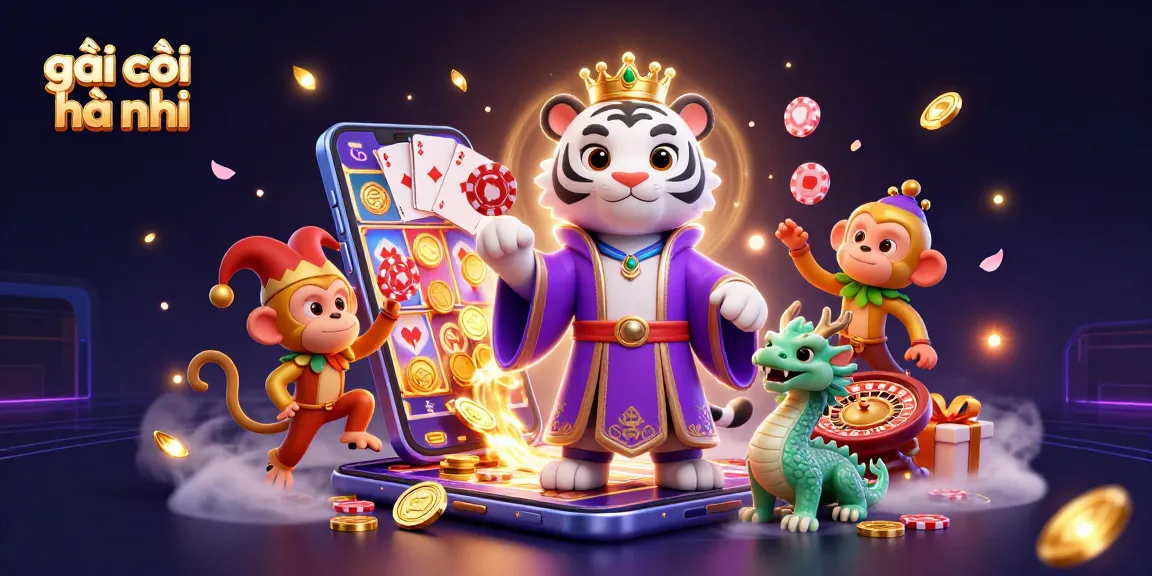 Experience lively gaming with gái gọi hà nội as a jester monkey juggles poker chips amidst a rich casino scene.