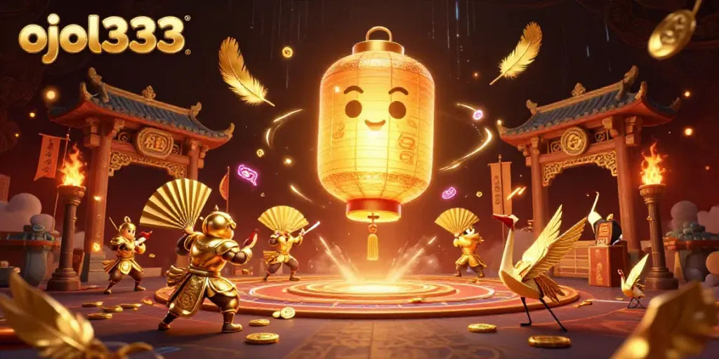 Experience the magical universe of ojol333 with enchanting characters and dynamic casino elements.