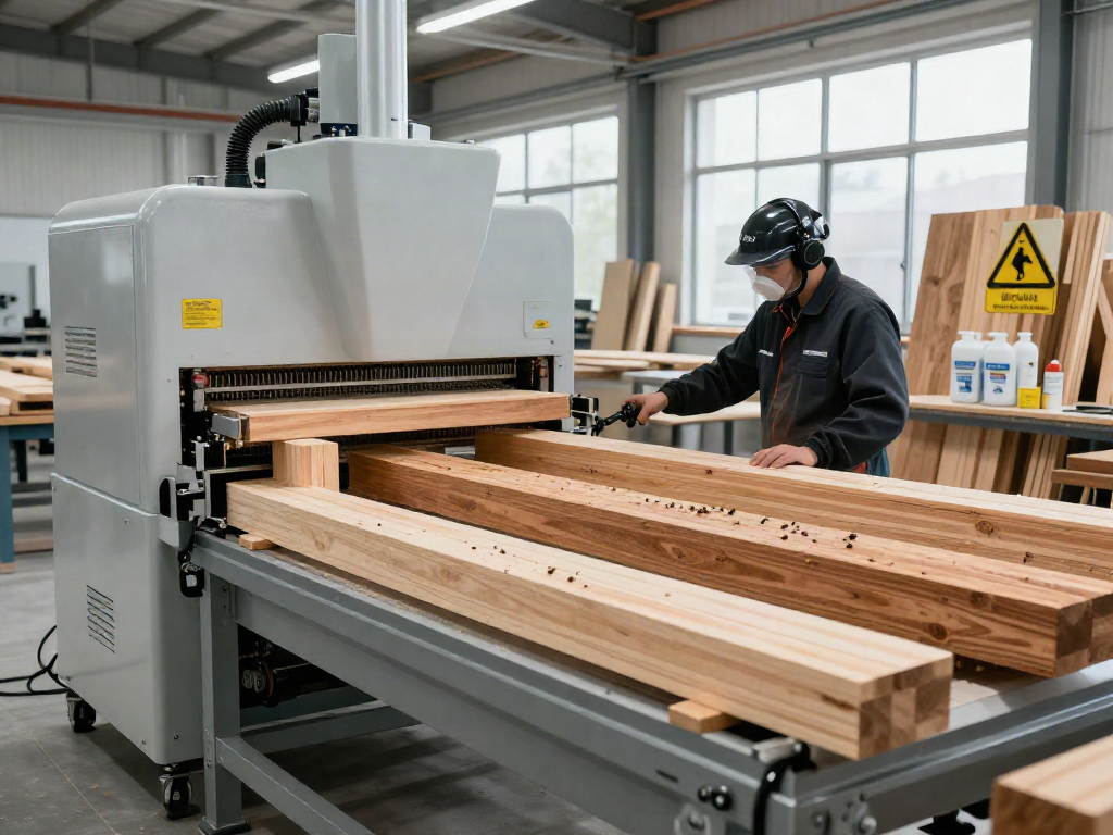 SHASHEL® microwave equipment treating wooden structures for wood-boring insect elimination.