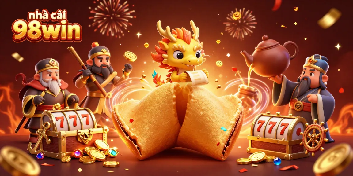 Engage with exciting slots at nhà cái 98win, featuring vibrant golden elements and dynamic gameplay.