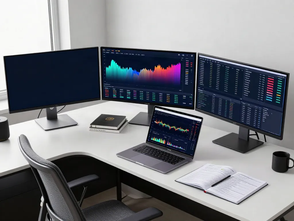Real-time stock and crypto trading workspace displaying 日本株 株価 API insights and market data analytics
