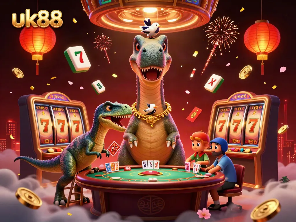 Experience exciting gameplay at uk88 with a whimsical 3D casino adventure featuring dynamic characters.