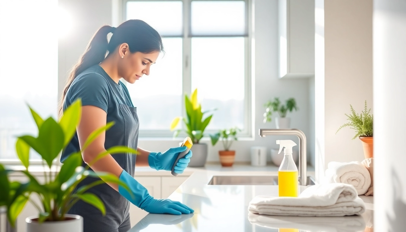 Transform your space with expert Bond cleaning Logan services, showcasing a pristine kitchen with sunshine and cleanliness.
